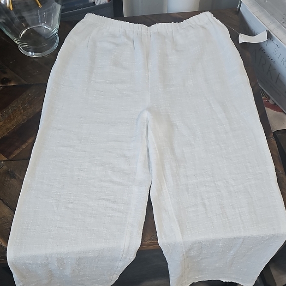 Xhilaration Cream Swim Coverup Pants - Picture 1 of 8